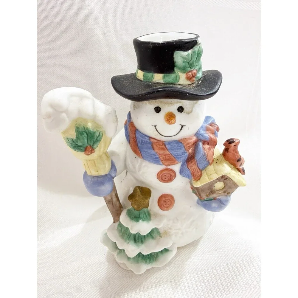 Snowman Holiday Night Light Diffuser For Plug- In Christmas Figurine *Cover Only